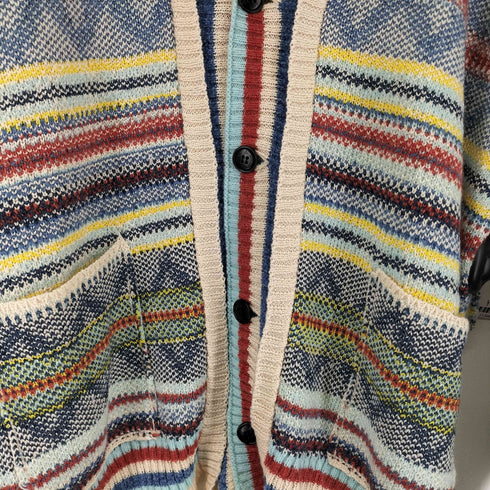セヴシグ SEVESKIG 25AW FROSTED ISLE KNIT CARDIGAN  メンズ import:XL